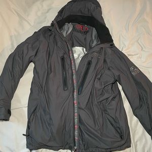 Marker Ski/Snowboard Jacket with Snow Skirt